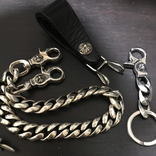 Chrome Hearts - クロムハーツWAVEウォレット フルセット☆の Chrome Hearts - クロムハーツWAVEウォレット フルセット☆の
