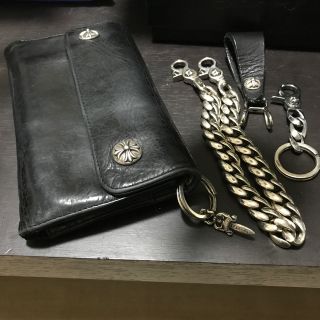 クロムハーツ(Chrome Hearts)のクロムハーツWAVEウォレット フルセット★(長財布)