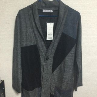 メンズビギ(MEN'S BIGI)の未使用品　メンズビギ　ロングショールカーディガン　sサイズ(カーディガン)