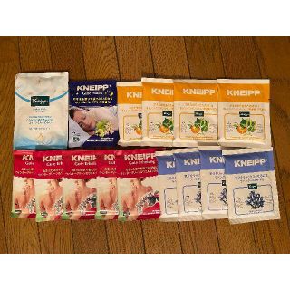 クナイプ(Kneipp)のKneipp　バスミルク　 バスソルト１５個セット クナイプ(入浴剤/バスソルト)