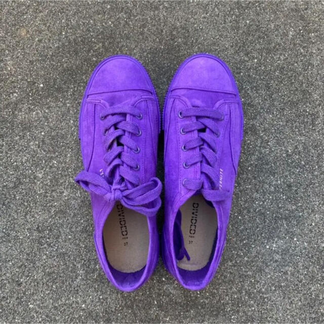 CONVERSE(コンバース)の紫スニーカー レディースの靴/シューズ(スニーカー)の商品写真