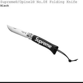 シュプリーム(Supreme)のSupreme opinel No.08 Folding knife black(登山用品)