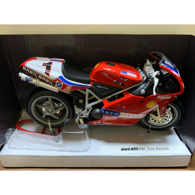 Ducati(ドゥカティ)の1/12 ドゥカティ 998 スーパーバイク エンタメ/ホビーのおもちゃ/ぬいぐるみ(模型/プラモデル)の商品写真