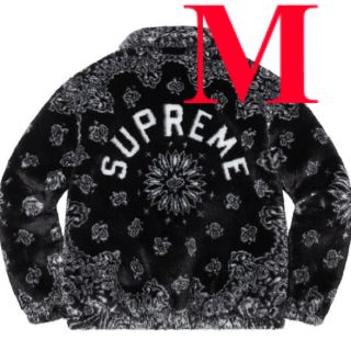 シュプリーム(Supreme)のsupreme Bandana Faux Fur Bomber Jacket (ブルゾン)