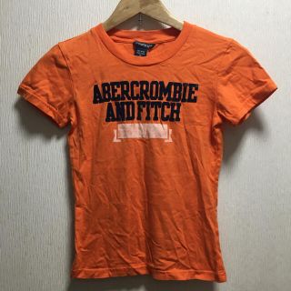 アバクロンビーアンドフィッチ(Abercrombie&Fitch)のアバクロ Tシャツ オレンジ ビンテージ風？(Tシャツ(半袖/袖なし))