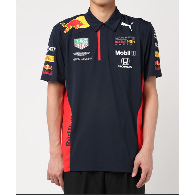 PUMA(プーマ)の【新品】2020 RedBull F1 レプリカ ポロシャツ(日本Mサイズ相当) メンズのトップス(ポロシャツ)の商品写真