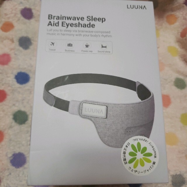 ☆未使用　LUUNA スマート　アイマスク　正規品　睡眠　ウェラブル快眠デバ