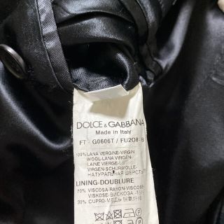 DOLCE&GABBANA - ドルガバ コート 44の通販 by fato's shop｜ドルチェ