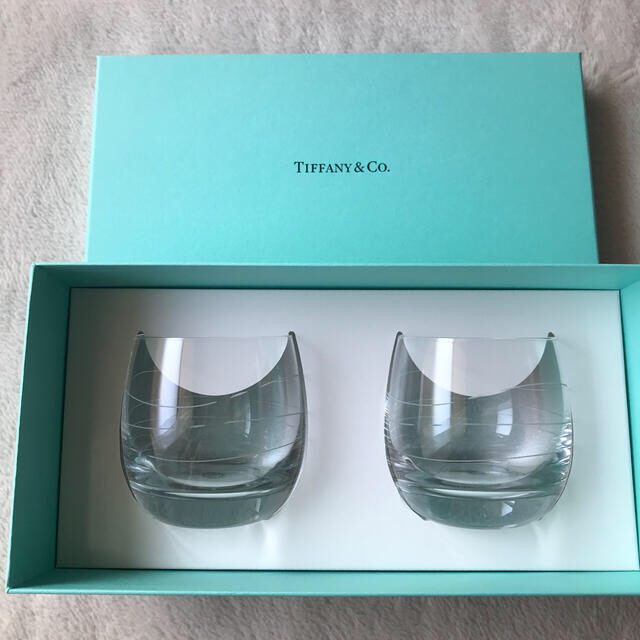 Tiffany & Co.(ティファニー)のTIFFANY&Co.  ペアカデンツグラス インテリア/住まい/日用品のキッチン/食器(グラス/カップ)の商品写真