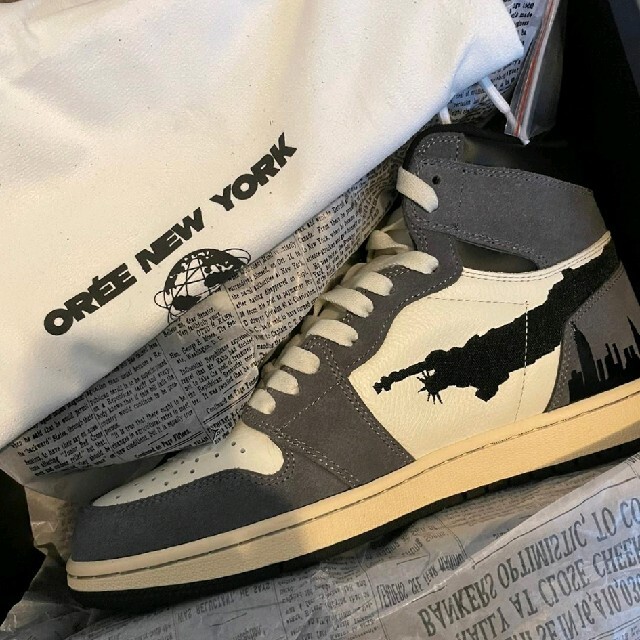 Oree new york aj1 カスタムスニーカー メンズの靴/シューズ(スニーカー)の商品写真