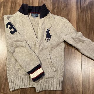 ポロラルフローレン(POLO RALPH LAUREN)のpoloRalph Lauren140センチニットカーディガン(Tシャツ/カットソー)