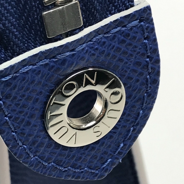 ルイヴィトン LOUIS VUITTON ポシェット ヴォワヤージュ MM M30399 タイガ クラッチバッグ ポーチ セカンドバッグ タイガレザー コバルト ブルー 美品