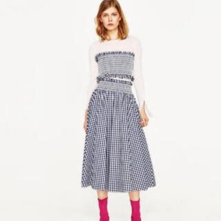 ザラ(ZARA)のzara ギンガムチェックセットアップ(セット/コーデ)