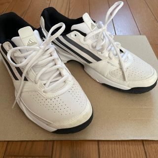 アディダス(adidas)のテニスシューズ　アディダス　26.5 ホワイト(シューズ)