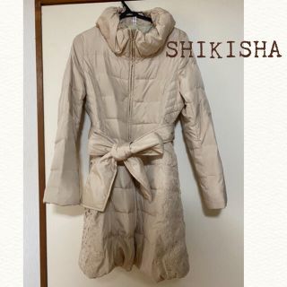 四季社/SHIKISHA   ♡レースダウンコート(ダウンコート)