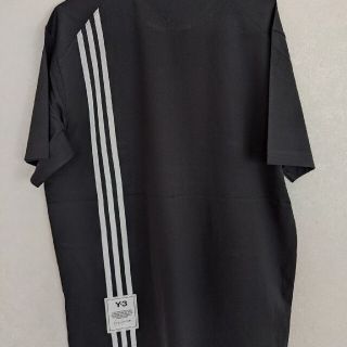 ワイスリー(Y-3)の【新品正規品】Y-3 スリーストライプコットンTシャツ(Tシャツ/カットソー(半袖/袖なし))