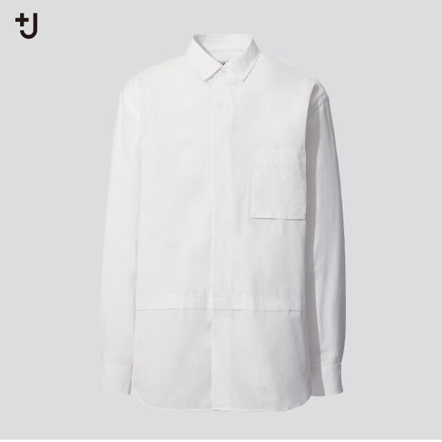 UNIQLO(ユニクロ)の+j スーピマコットンオーバーサイズシャツ メンズのトップス(シャツ)の商品写真