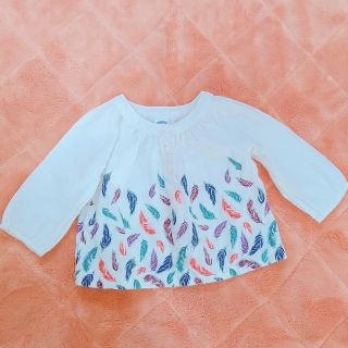 オールドネイビー(Old Navy)の値下げ！GAP OLDNAVY ベビー長袖Tシャツ  女の子男の子(シャツ/カットソー)