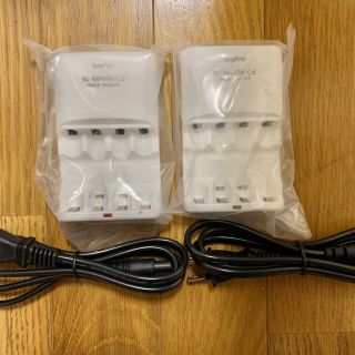 サンヨー(SANYO)の【SANYO】 単3 単4 急速充電器  サンヨー 新品 バッテリー充電器　単三(バッテリー/充電器)