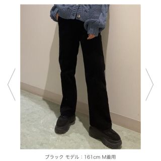 ウィゴー(WEGO)の【WEGO】コーデュロイストレートパンツ(カジュアルパンツ)