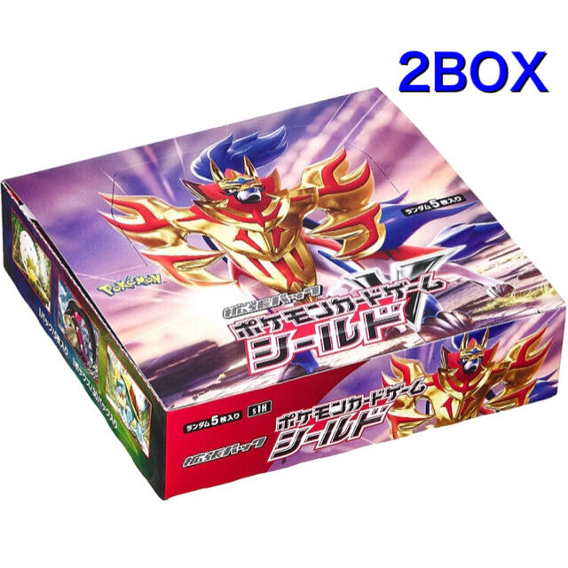 ポケモンカードゲーム ソード&シールド 拡張パック シールド 2BOXエンタメ/ホビー