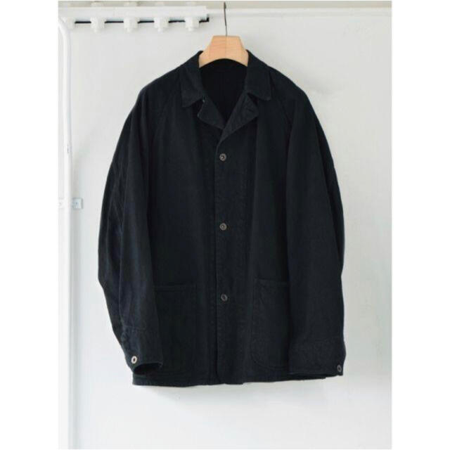 COMOLI - comoli デニムワークジャケット サイズ3 ブラック黒　コモリ