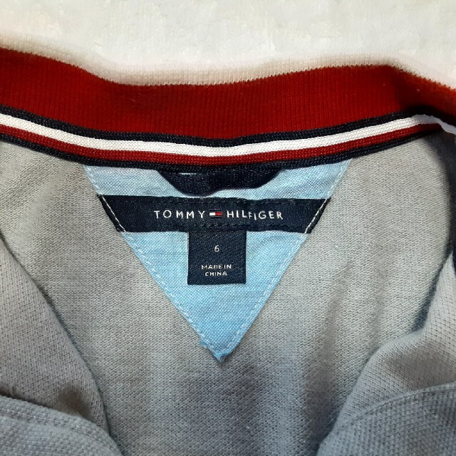 TOMMY HILFIGER(トミーヒルフィガー)のトミーヒルフィガー☆ポロシャツ☆6才男の子用 キッズ/ベビー/マタニティのキッズ服男の子用(90cm~)(Tシャツ/カットソー)の商品写真