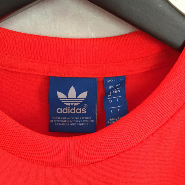 adidas(アディダス)のアディダス#オレンジ レディースのトップス(Tシャツ(半袖/袖なし))の商品写真