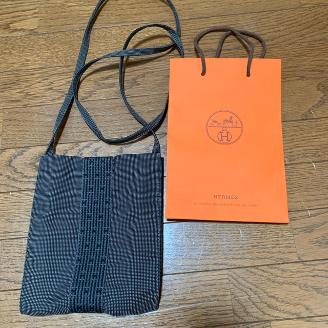 未使用に近し！！【HERMES】エールライン　ショルダーバック