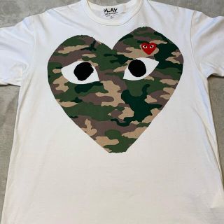 コムデギャルソン(COMME des GARCONS)のPLAY COMME des GARCONS 18AW Tシャツ/M/(Tシャツ/カットソー(半袖/袖なし))