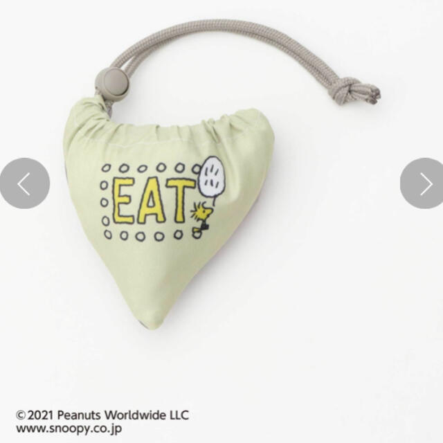 AfternoonTea(アフタヌーンティー)のWEB限定 PEANUTS ×Afternoon Tea/ショッピングバッグ 黄 レディースのバッグ(エコバッグ)の商品写真