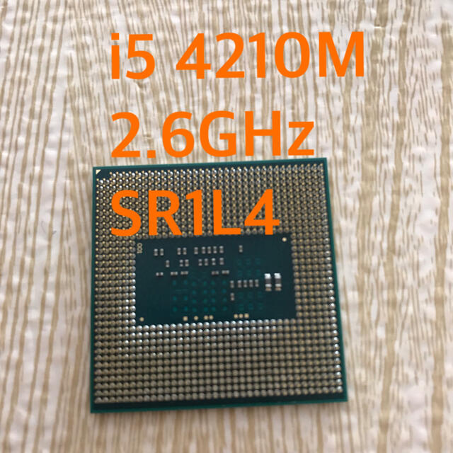 Intel Core i5-4210M CPU 2.6 GHz SR1L4