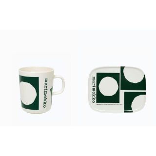 マリメッコ(marimekko)のマリメッコ コークリエイテッド　70周年限定　マグカップ＆プレート(グラス/カップ)