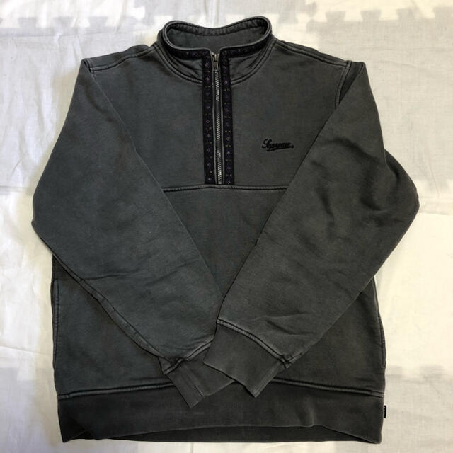 Supreme overdyed half zip up sweatshirt | フリマアプリ ラクマ
