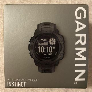 ガーミン(GARMIN)の箱のみ　Garmin INSTINCT (腕時計(デジタル))