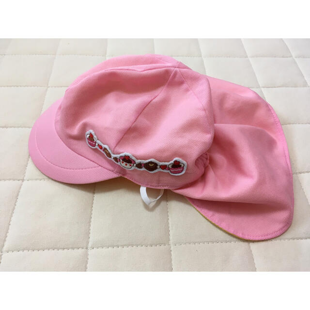 カラー帽子　保育園　ピンク キッズ/ベビー/マタニティのこども用ファッション小物(帽子)の商品写真