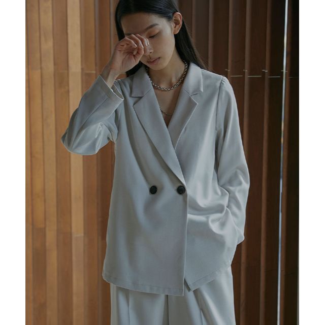 Ameri VINTAGE - 即完売 3WAY KNIT VEST SET SHIRT JACKET