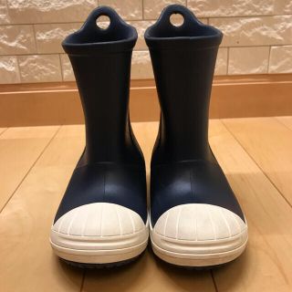 クロックス(crocs)の【送料込】Y.K.A様専用　クロックス 長靴 レインブーツ 18.5cm 良品(長靴/レインシューズ)