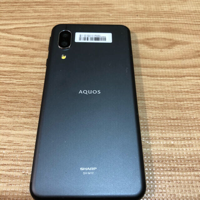 シャープAQUOS sense3 ブラック 64 GB SIMフリー SH-M12