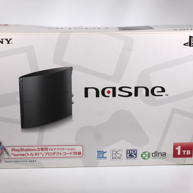 SONY(ソニー)のnasne 1TBモデル (CECH-ZNR2J) エンタメ/ホビーのゲームソフト/ゲーム機本体(その他)の商品写真