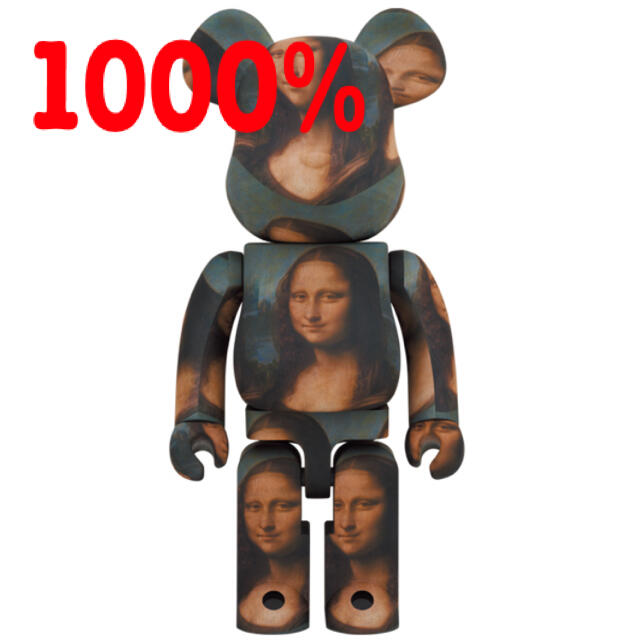 BE@RBRICK LEONARD DE VINCI Mona Lisa