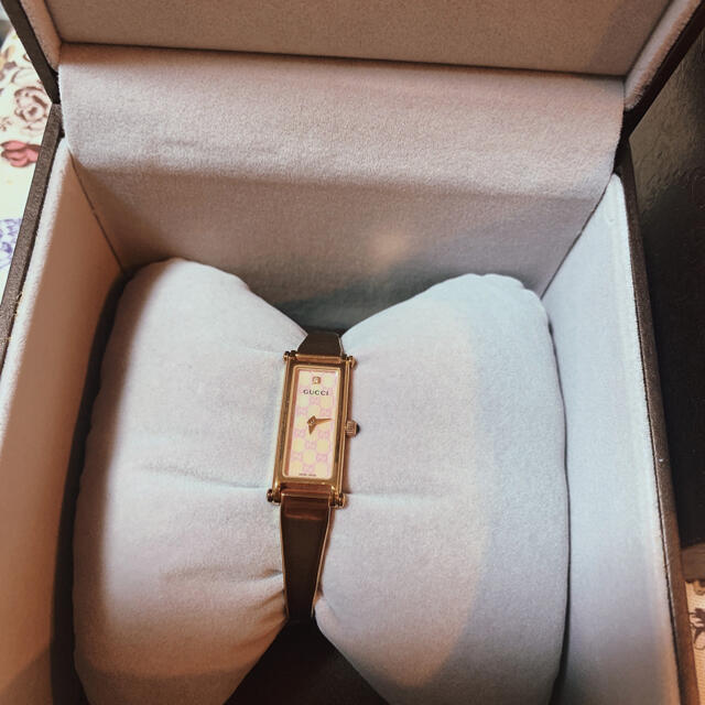 Gucci(グッチ)のGUCCI 1500 ピングゴールド 腕時計 レディースのファッション小物(腕時計)の商品写真