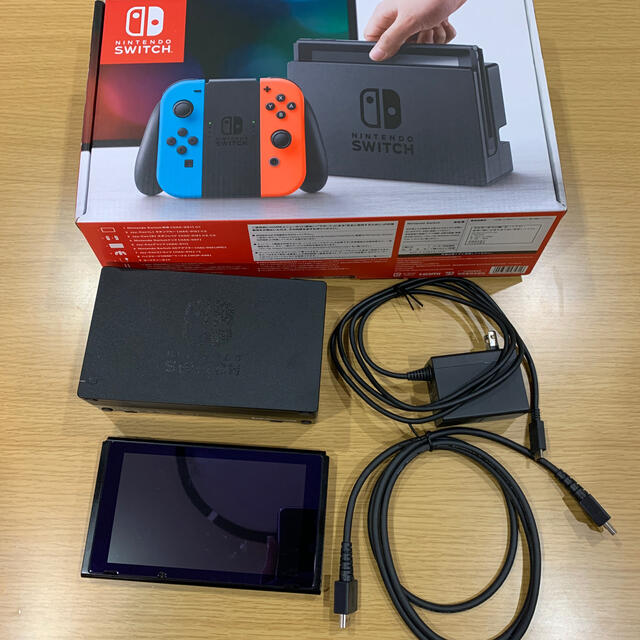 任天堂スイッチ　Joy-Con等無し家庭用ゲーム機本体