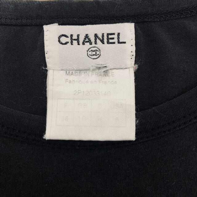 vintage  　CHANEL  Tシャツ　made in france 2