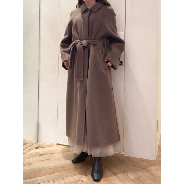 美品Caramelネイビーチェスターコート6ans120cm キッズ服(男女兼用