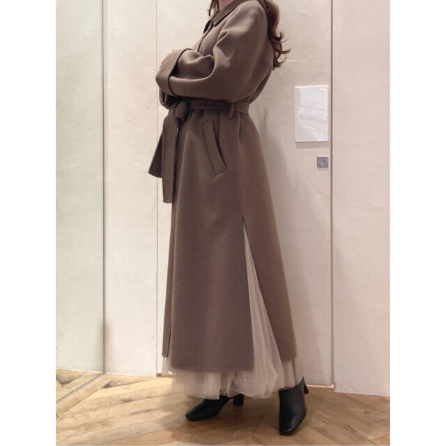 美品Caramelネイビーチェスターコート6ans120cm キッズ服(男女兼用