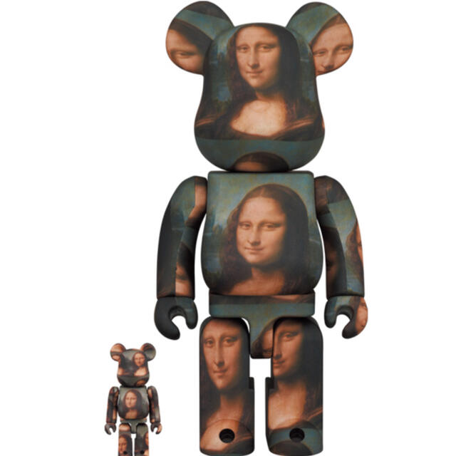 MEDICOM TOY(メディコムトイ)のBE@RBRICK LEONARD DE VINCI Mona Lisa エンタメ/ホビーのフィギュア(その他)の商品写真