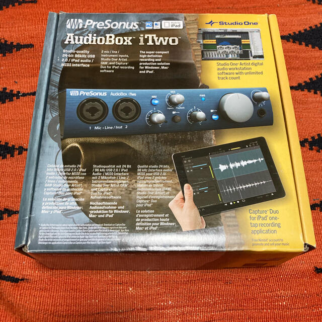 Presonus Audiobox iTwo オーディオインターフェイス 2