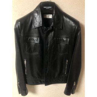 エディ期（2013SS）のSAINT LAURENT PARISのラムレザーです