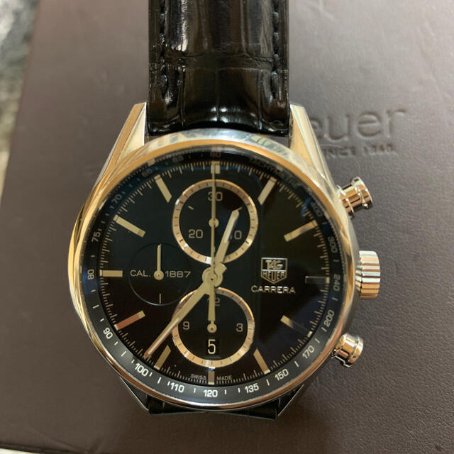 値下げ中！タグホイヤー　TAG HEUER カレラ　クロノグラフ